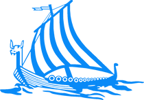 WIKING Komplett GmbH & Co. KG Schwerin Logo Schiff Fußzeile